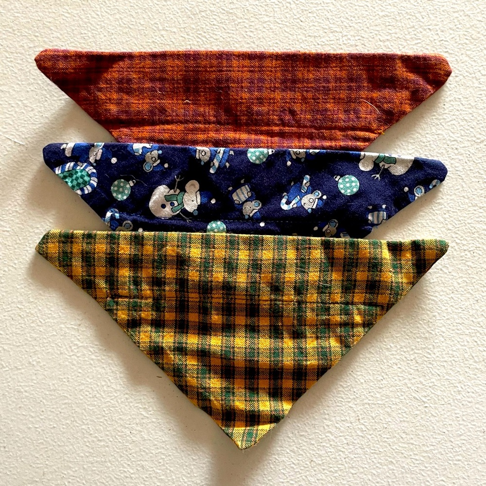 Dog Bandana Collar Sleeves, Small, 3